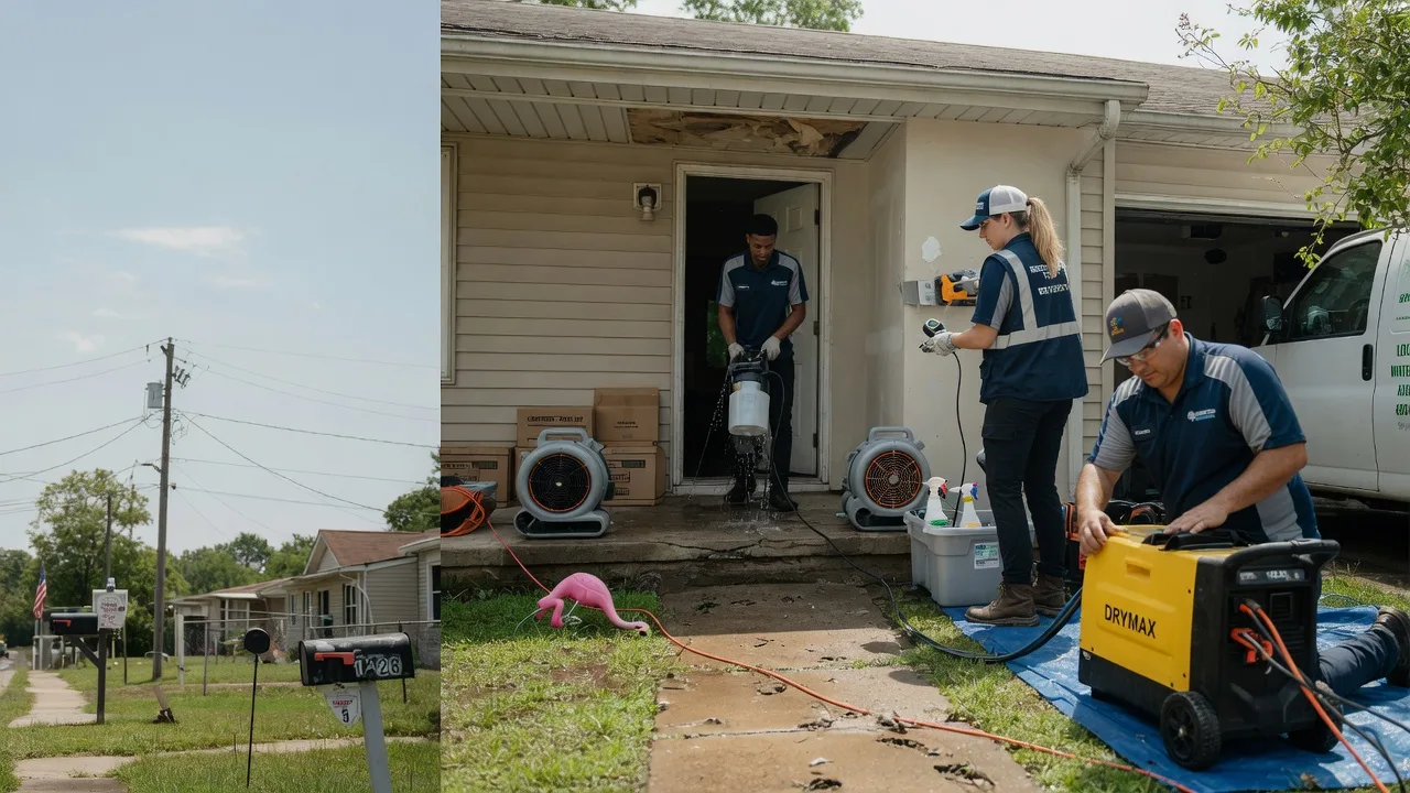 Storm Damage Water Removal in Spring Valley, OH near me